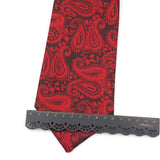 ZONFAZ Luxury Men's Paisley Ascot Solid Tuxedo Tie