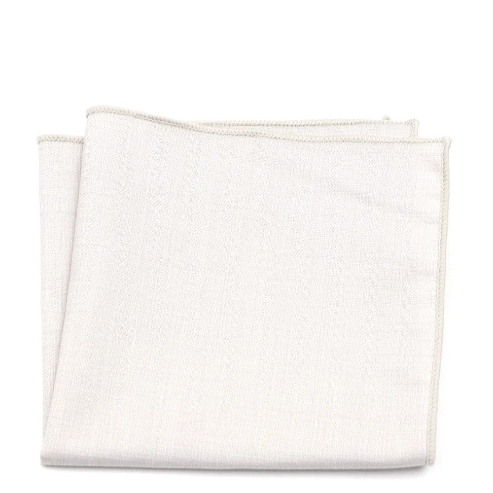 ZONFAZ Men Solid Square Silk Satin Handkerchief