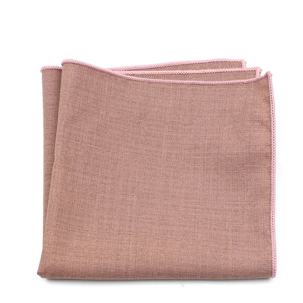 ZONFAZ Men Solid Square Silk Satin Handkerchief