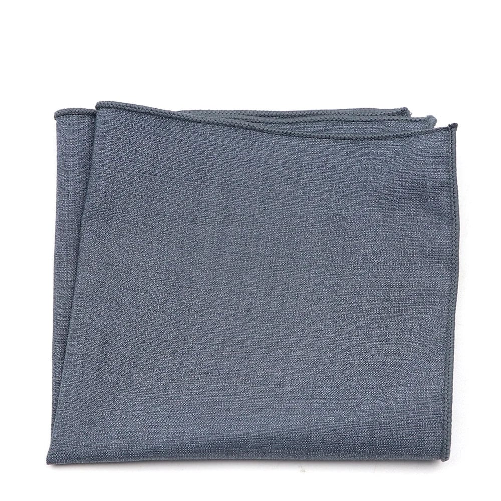 ZONFAZ Men Solid Square Silk Satin Handkerchief