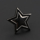 ZONFAZ Men's Chic Brooch Pin Novelty Collar Pin Accessory