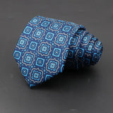 ZONFAZ Men's Classic Floral Jacquard Soft Silk Ties