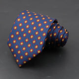 ZONFAZ Men's Classic Floral Jacquard Soft Silk Ties