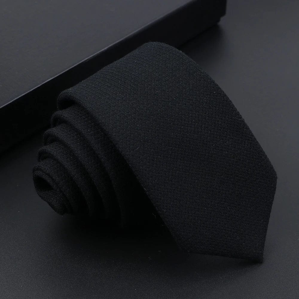 ZONFAZ Mens Classic Skinny Casual Necktie Cotton Handmade Ties For Wedding Party