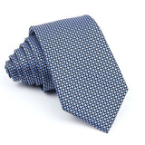 ZONFAZ Men's Classic Solid Color Polka Dot Ties Fashion Skinny Silk Neckties