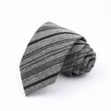 ZONFAZ Mens Cotton Handmade Striped Neckties