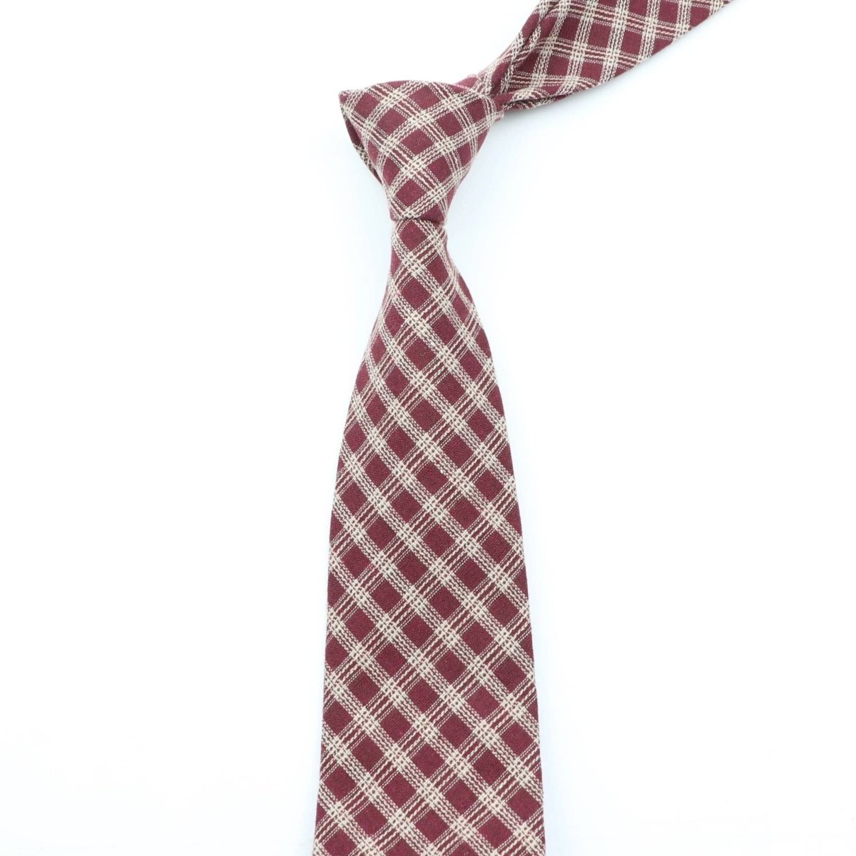 ZONFAZ Mens Cotton Handmade Striped Neckties