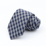 ZONFAZ Mens Cotton Handmade Striped Neckties