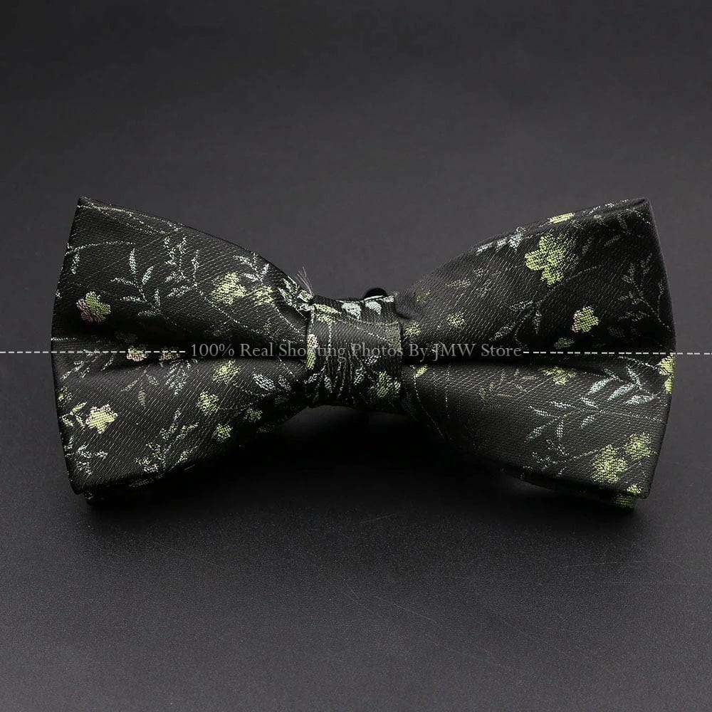 ZONFAZ Men's Floral Bowtie