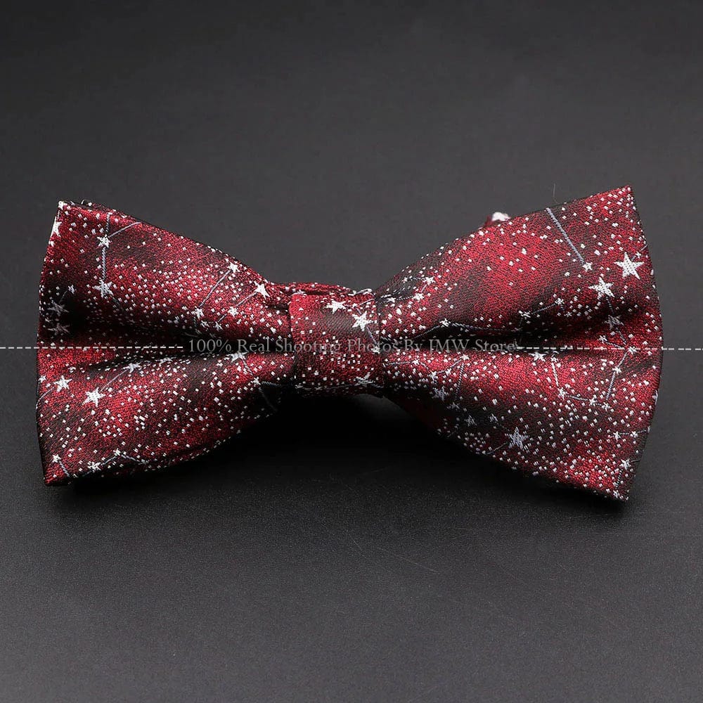 ZONFAZ Men's Floral Bowtie