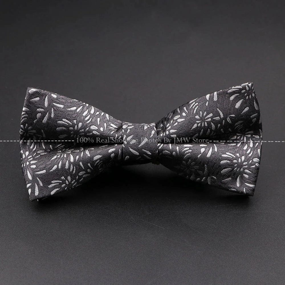 ZONFAZ Men's Floral Bowtie