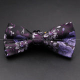 ZONFAZ Men's Floral Bowtie