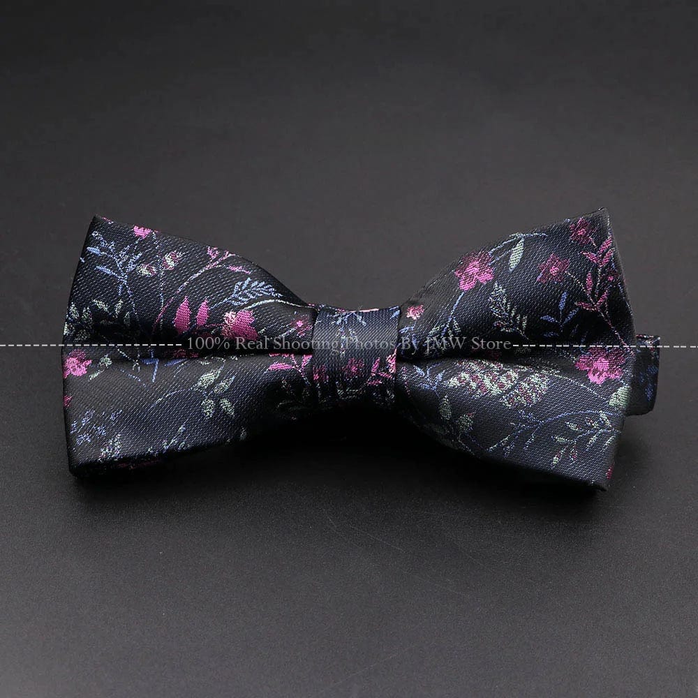 ZONFAZ Men's Floral Bowtie