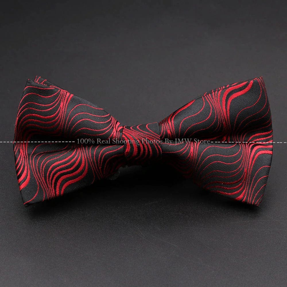 ZONFAZ Men's Floral Bowtie