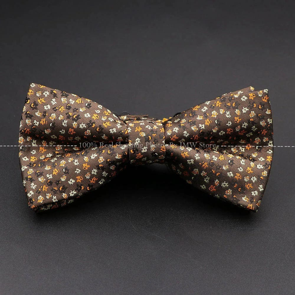 ZONFAZ Men's Floral Bowtie