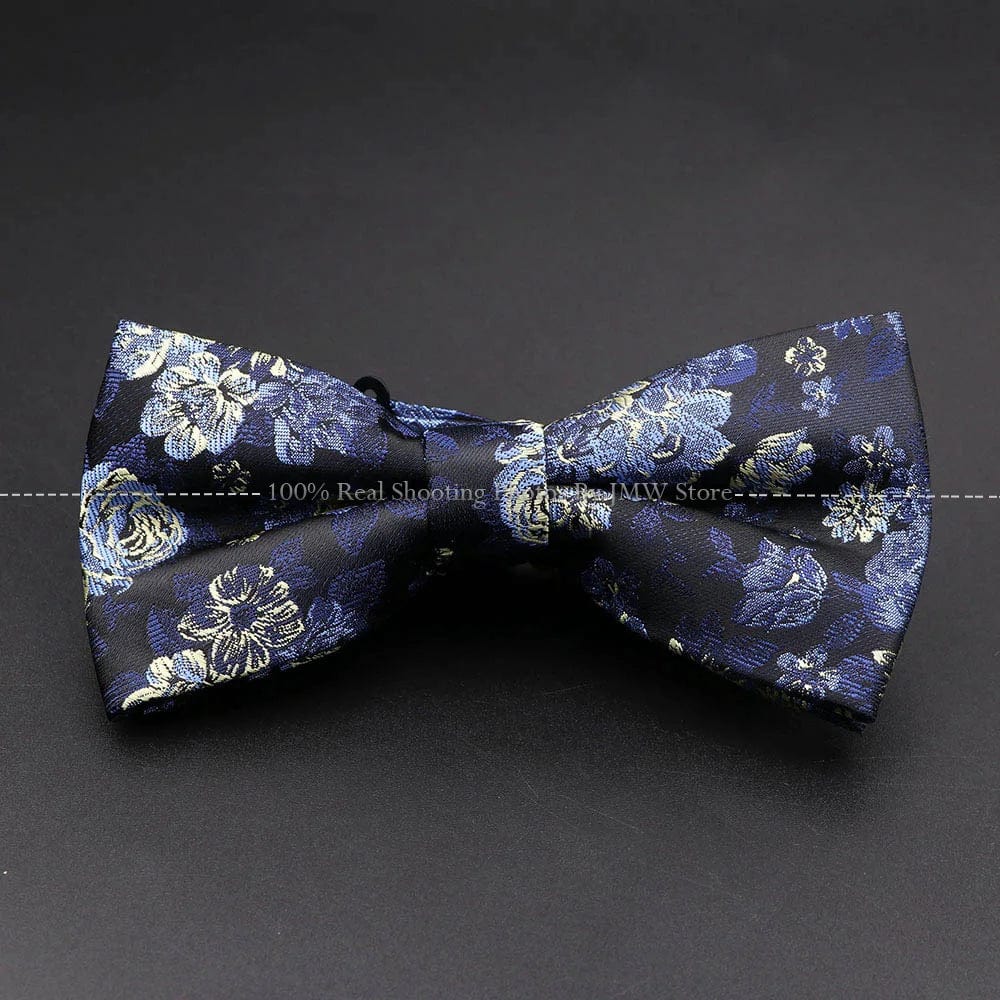 ZONFAZ Men's Floral Bowtie