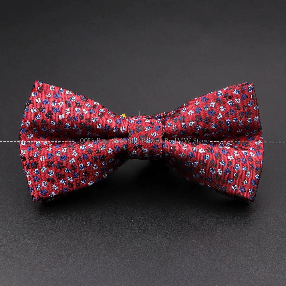 ZONFAZ Men's Floral Bowtie