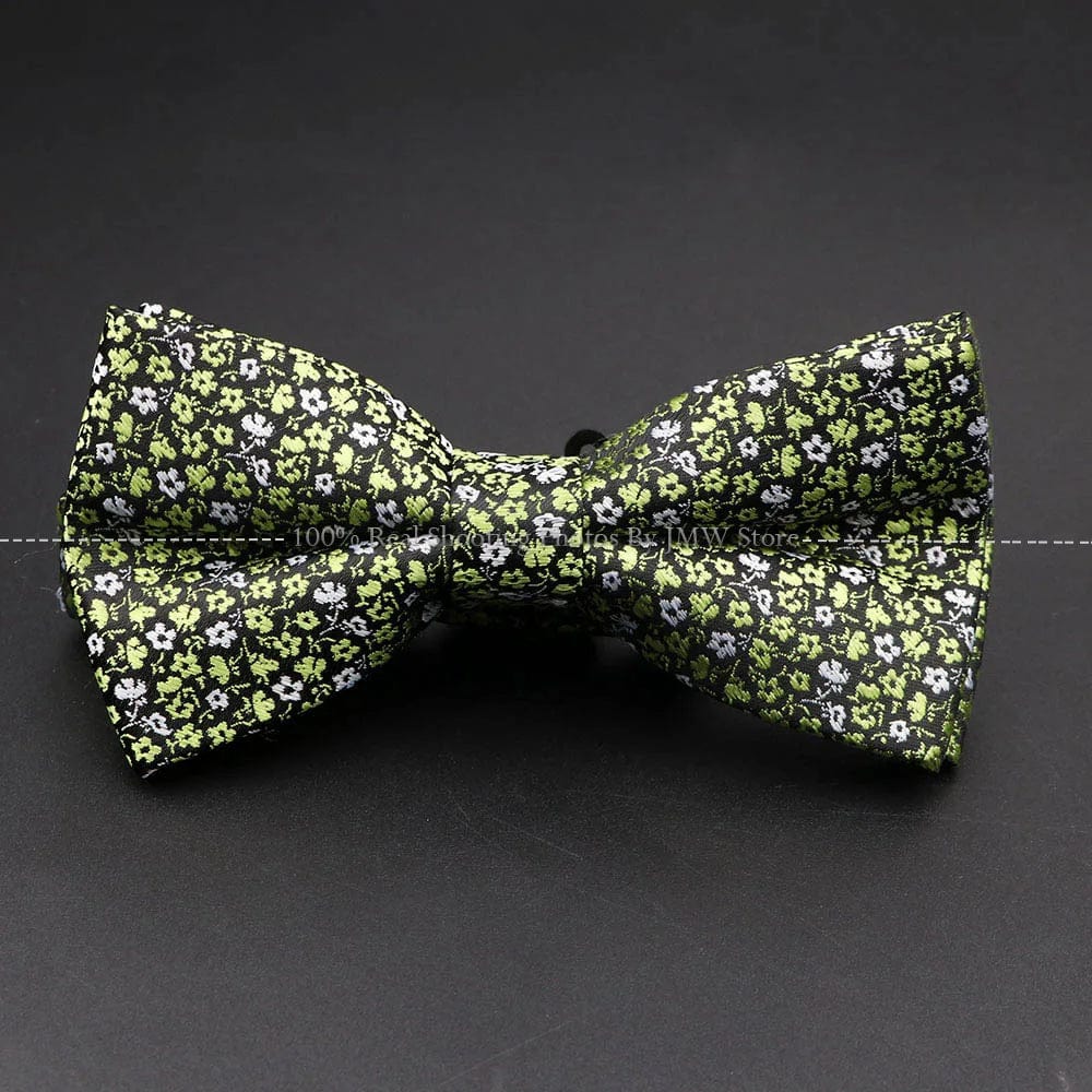 ZONFAZ Men's Floral Bowtie