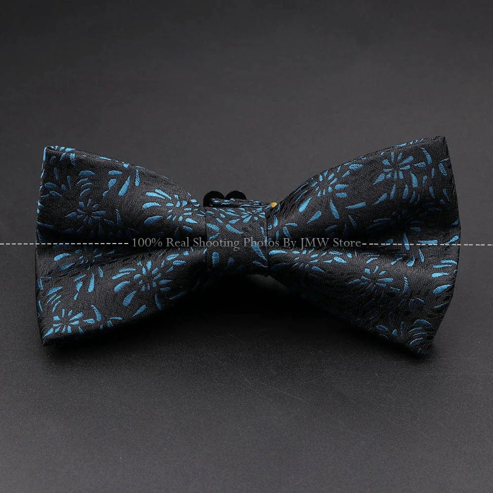 ZONFAZ Men's Floral Bowtie