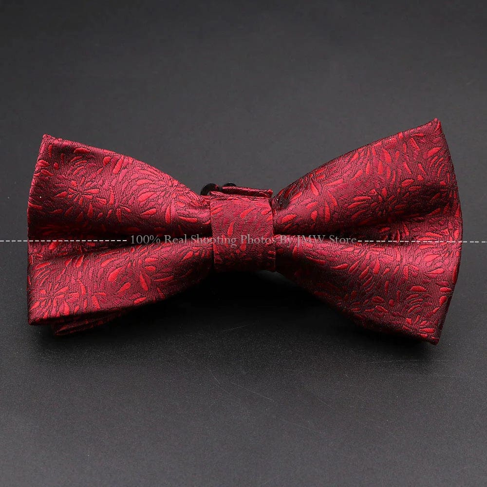 ZONFAZ Men's Floral Bowtie