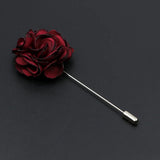 ZONFAZ Men's Handmade Brooches for Suit Shirt Floral Corsage Brooch Pin Collar Pin Accessory