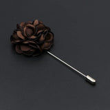 ZONFAZ Men's Handmade Brooches for Suit Shirt Floral Corsage Brooch Pin Collar Pin Accessory