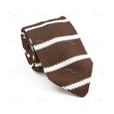 ZONFAZ Mens Knitted Skinny Classic Striped Ties