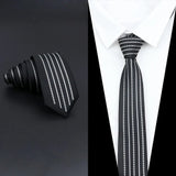 ZONFAZ Men's Luxury Slim Jacquard Patchwork Silk Ties