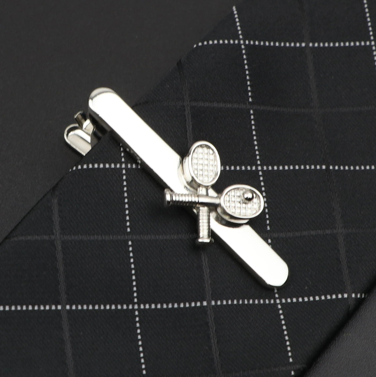 ZONFAZ Men's Metal Tie Clip Fashion Design Tie Accessories