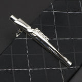 ZONFAZ Men's Metal Tie Clip Fashion Design Tie Accessories