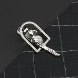 ZONFAZ Men's Metal Tie Clip Fashion Design Tie Accessories