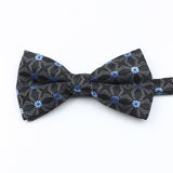 ZONFAZ Mens Novelty Silk Bowtie Floral Striped Bow Tie