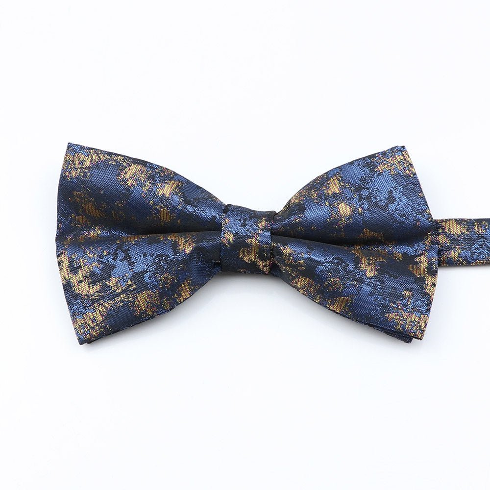 ZONFAZ Mens Novelty Silk Bowtie Floral Striped Bow Tie