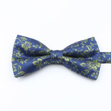 ZONFAZ Mens Novelty Silk Bowtie Floral Striped Bow Tie