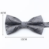 ZONFAZ Mens Novelty Silk Bowtie Floral Striped Bow Tie