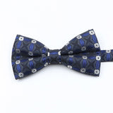 ZONFAZ Mens Novelty Silk Bowtie Floral Striped Bow Tie