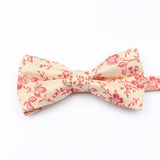 ZONFAZ Mens Novelty Silk Bowtie Floral Striped Bow Tie