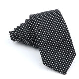 ZONFAZ Men's Polka Dot Ties Skinny Cotton Necktie