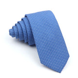 ZONFAZ Men's Polka Dot Ties Skinny Cotton Necktie