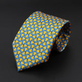 ZONFAZ Men's Silk Ties Polka Dots Jacquard Formal Designer Neckties