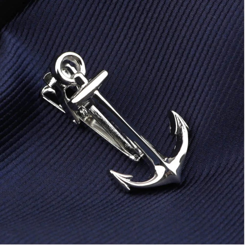 ZONFAZ Men's Silver Tie Clips Chrome Stainless Novelty Necktie Clips