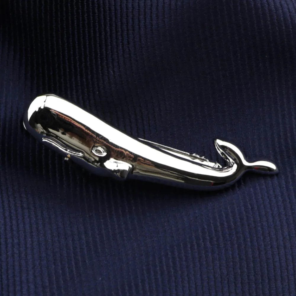 ZONFAZ Men's Silver Tie Clips Chrome Stainless Novelty Necktie Clips