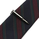 ZONFAZ Men's Silver Tie Clips Chrome Stainless Novelty Necktie Clips