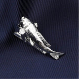 ZONFAZ Men's Silver Tie Clips Chrome Stainless Novelty Necktie Clips