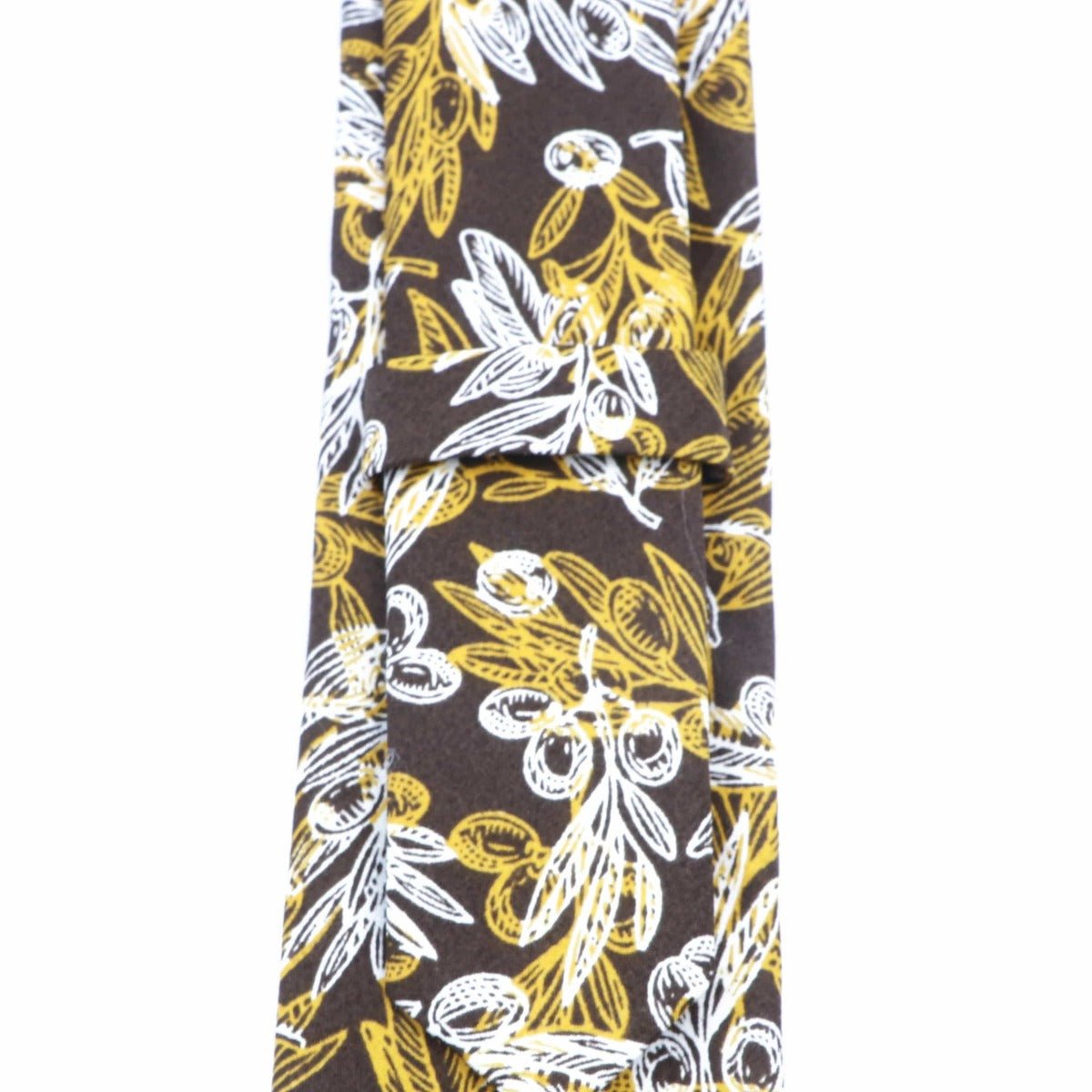 ZONFAZ Men's Skinny Cotton Floral Ties