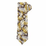 ZONFAZ Men's Skinny Cotton Floral Ties