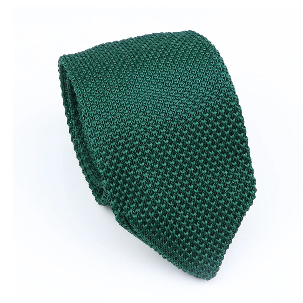 ZONFAZ Men's Striped Knitted Tie