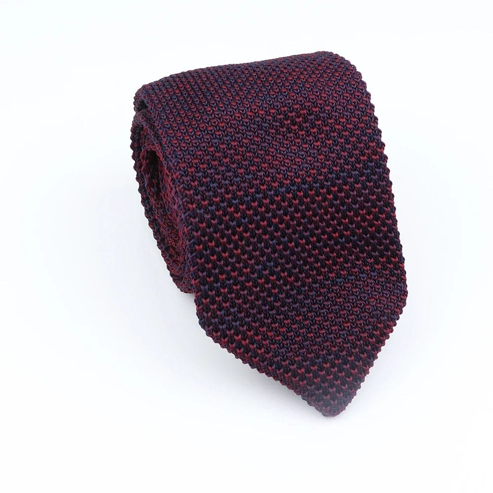 ZONFAZ Men's Striped Knitted Tie