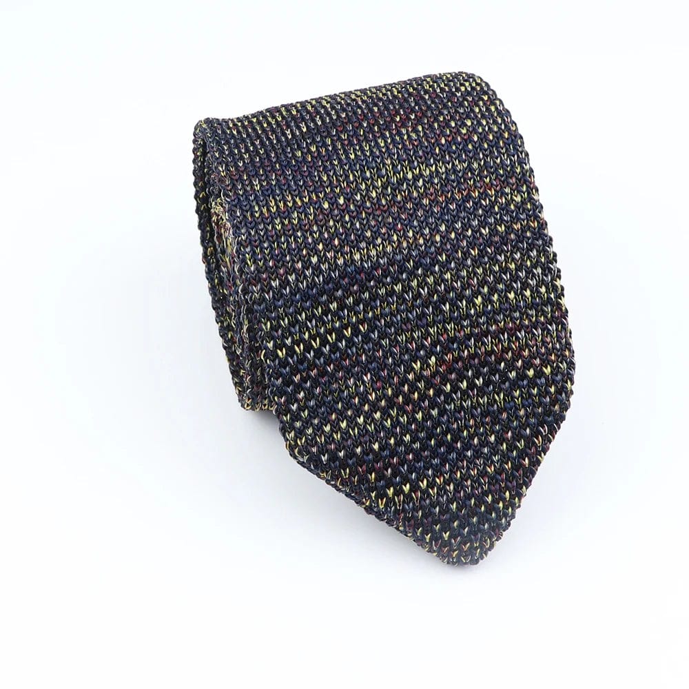 ZONFAZ Men's Striped Knitted Tie