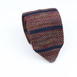 ZONFAZ Men's Striped Knitted Tie